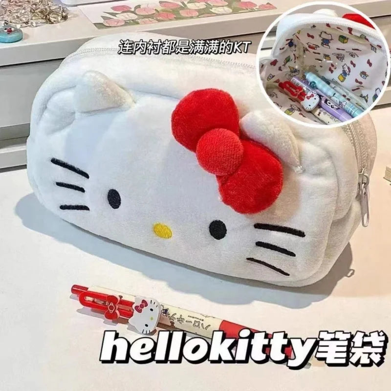 Hello Kitty Plush Pencil Pouch