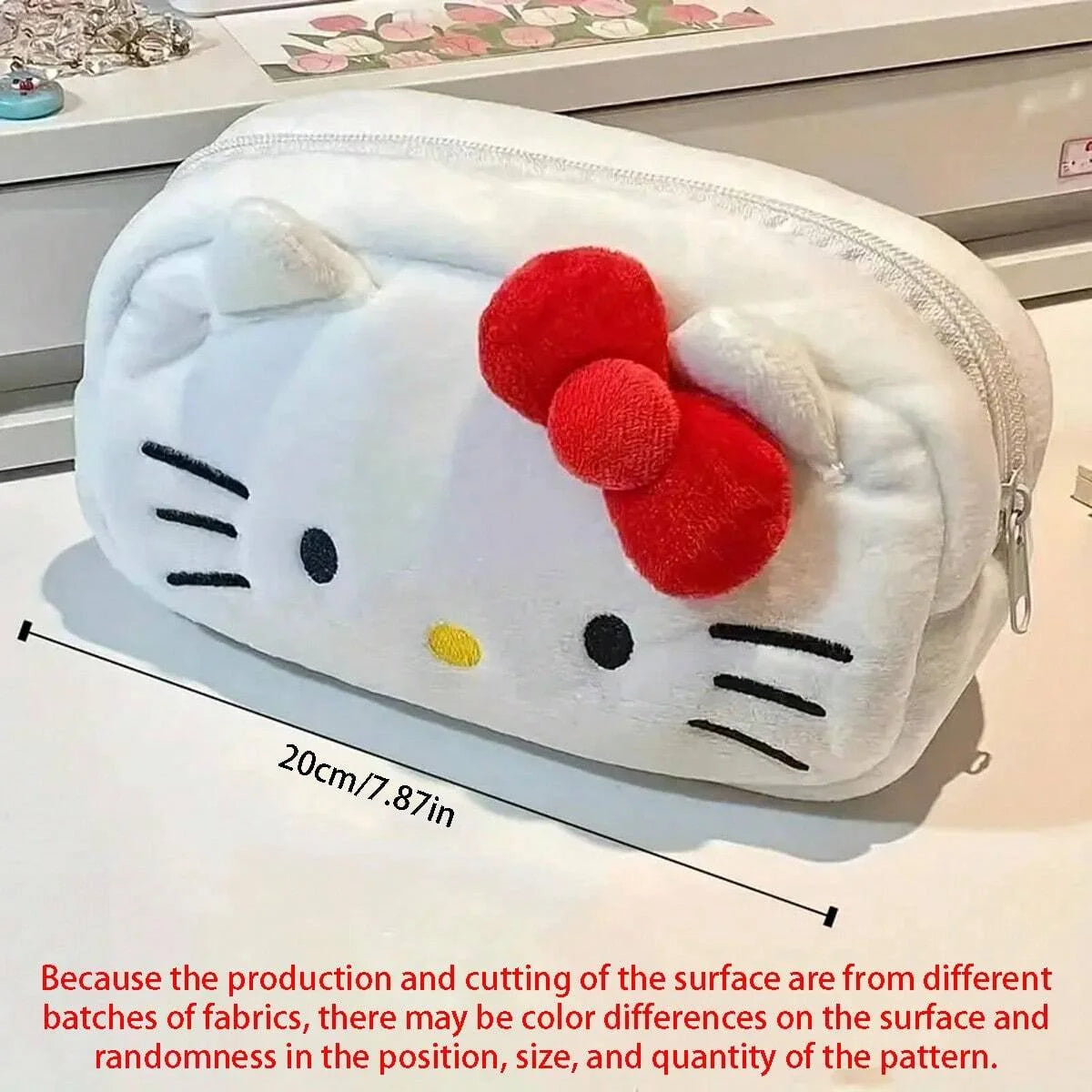 Hello Kitty Plush Pencil Pouch