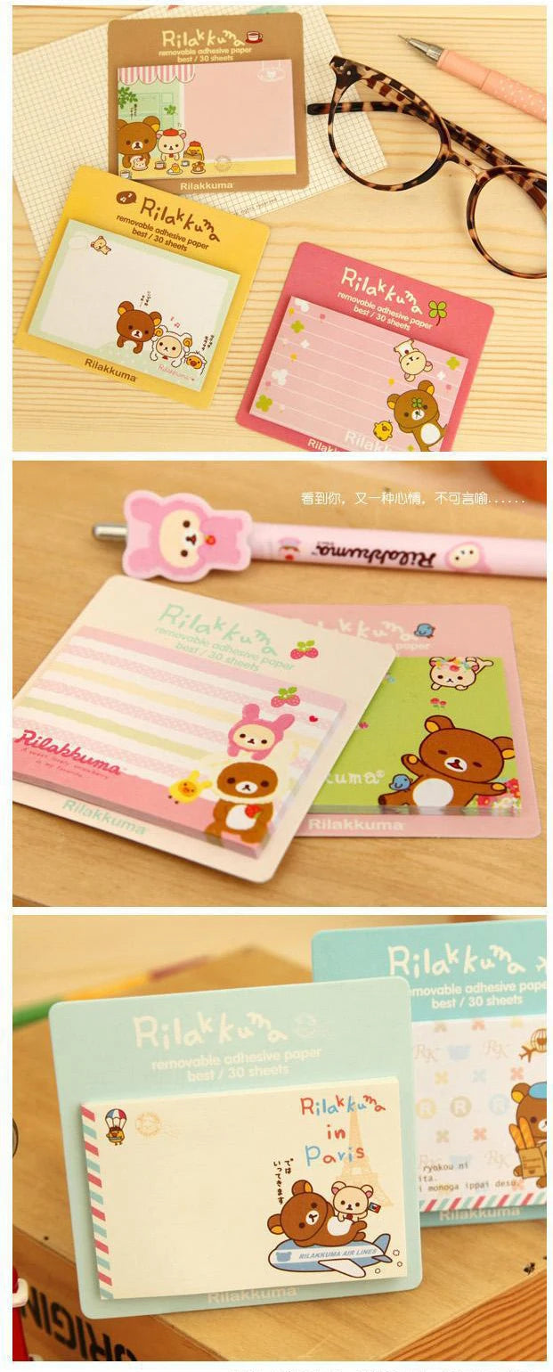 Rilakkuma Snuggle Notes