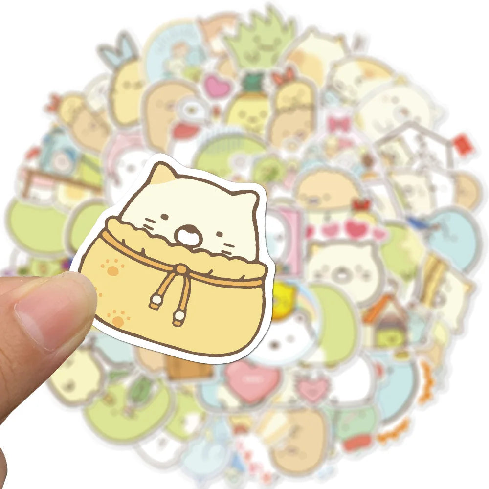 San-X Sumikko Gurashi Kawaii Daydreaming Beans Waterproof Stickers