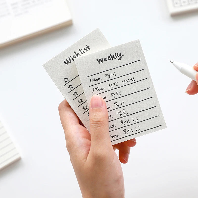 Pocket Positivity Daily Schedule Memo Pads