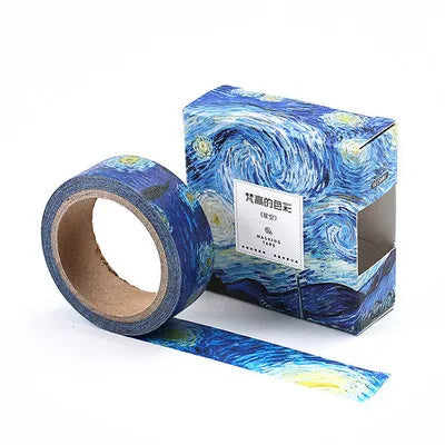 Van Gogh Painting Washi Tape