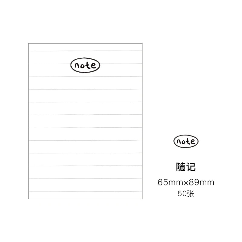 Pocket Positivity Daily Schedule Memo Pads