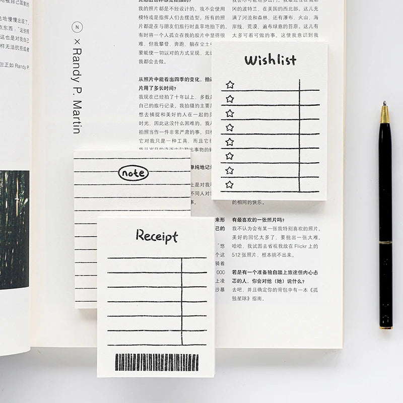 Pocket Positivity Daily Schedule Memo Pads