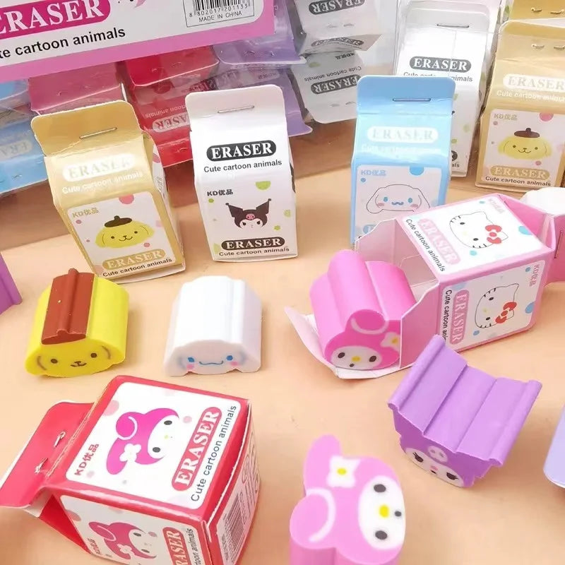 Sanrio Mini Milk Moo Erasers