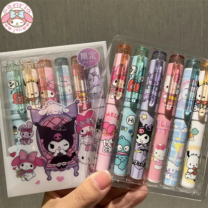 Sanrio Sweetie Highlighter Pens Set