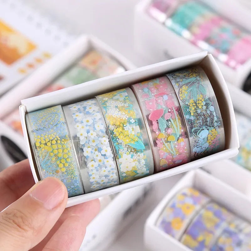 Whimsical Wonders Transparent Sticker Rolls