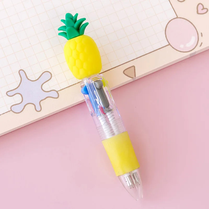 Kawaii Carnival Mini 4-Color Ballpoint Pens