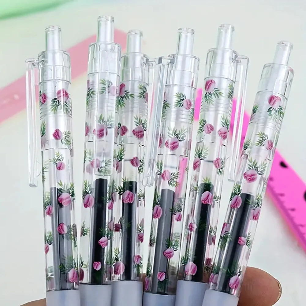 Fresh Bloom Botanical Retractable Gel Pens