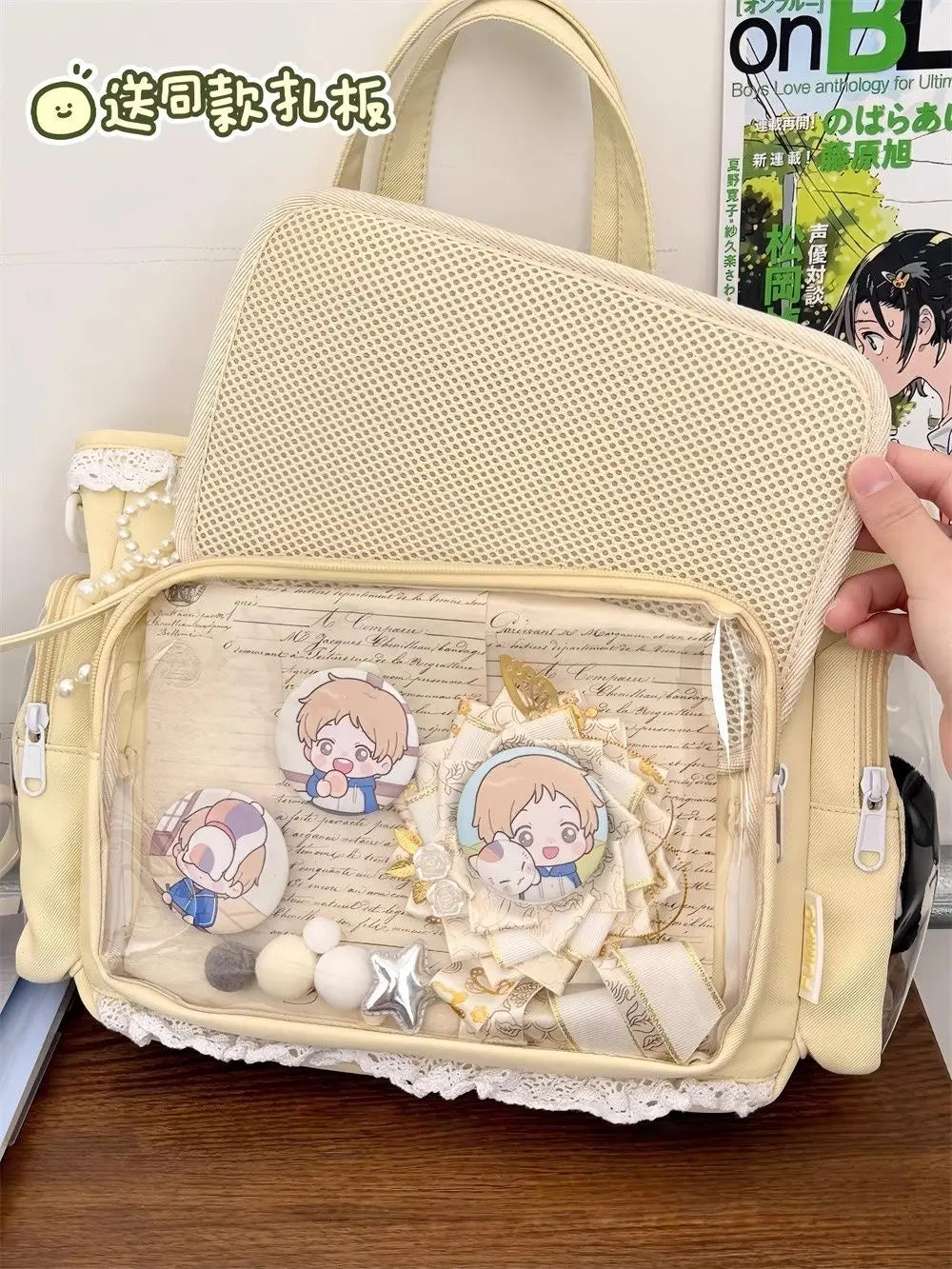 Kawaii Dreams Ita Clear Tote Bag