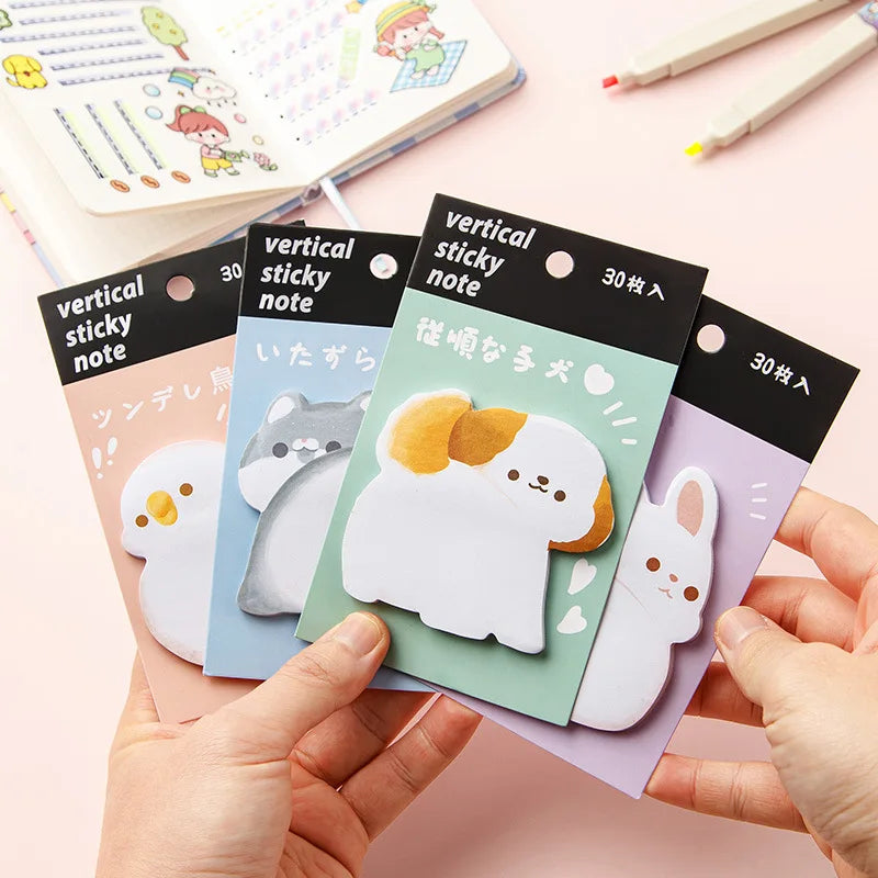 Pawsy Notes Animal Sticky Notes
