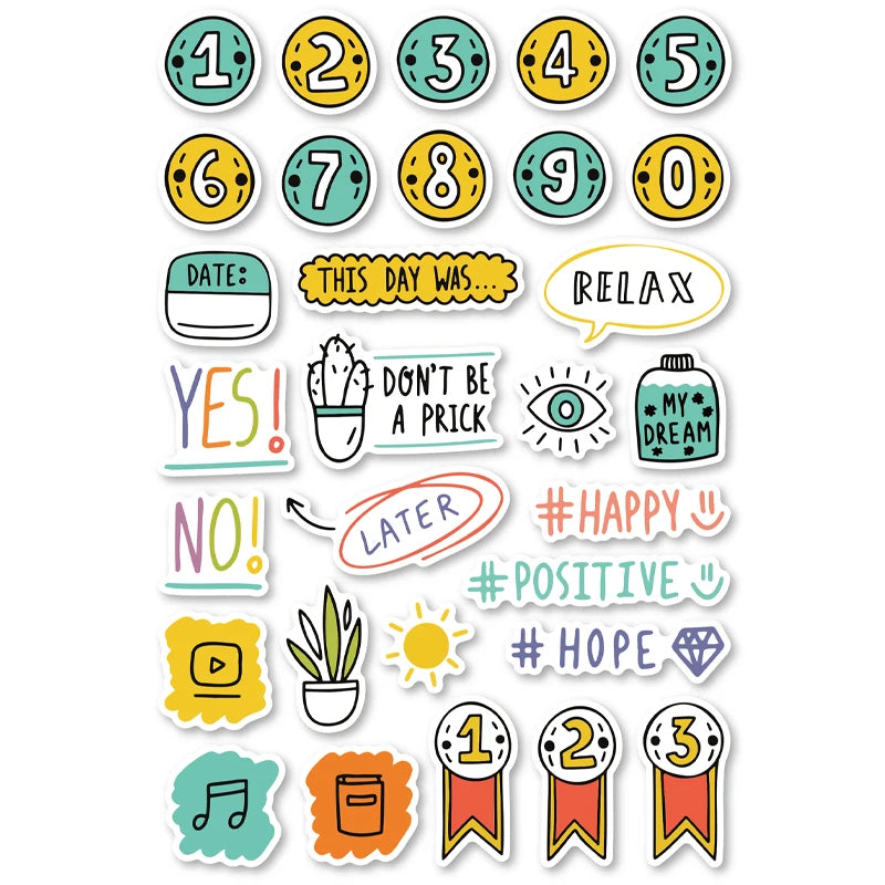 Happy Planner Vibes Stickers