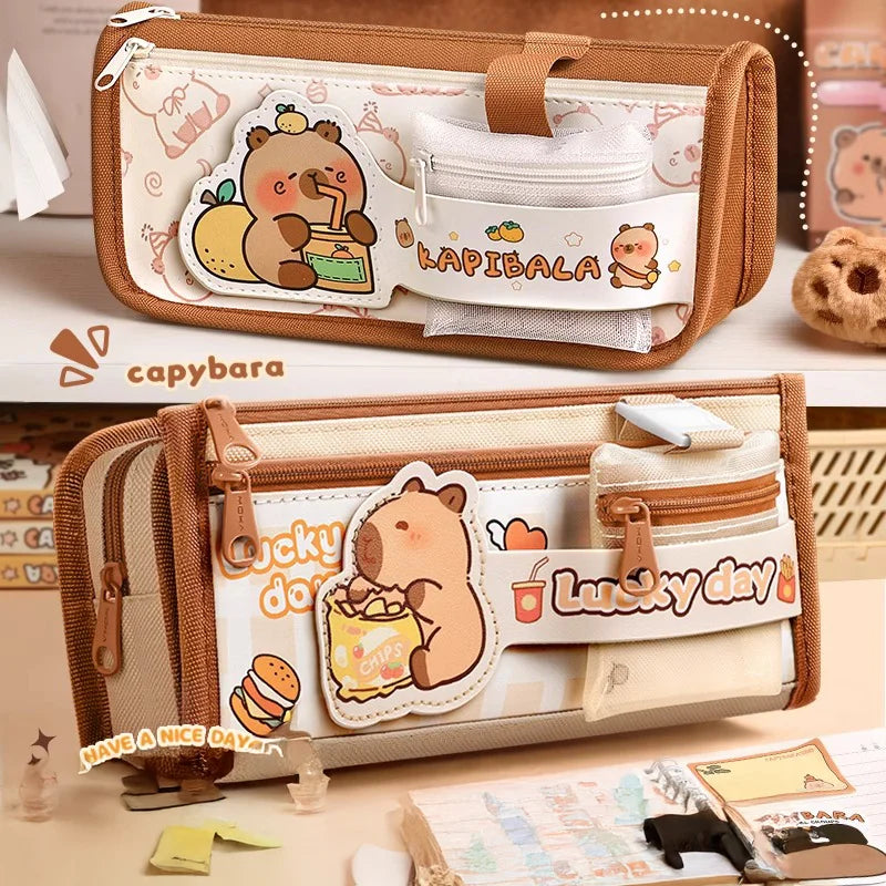 Lucky Day Capybara Pencil Pouch