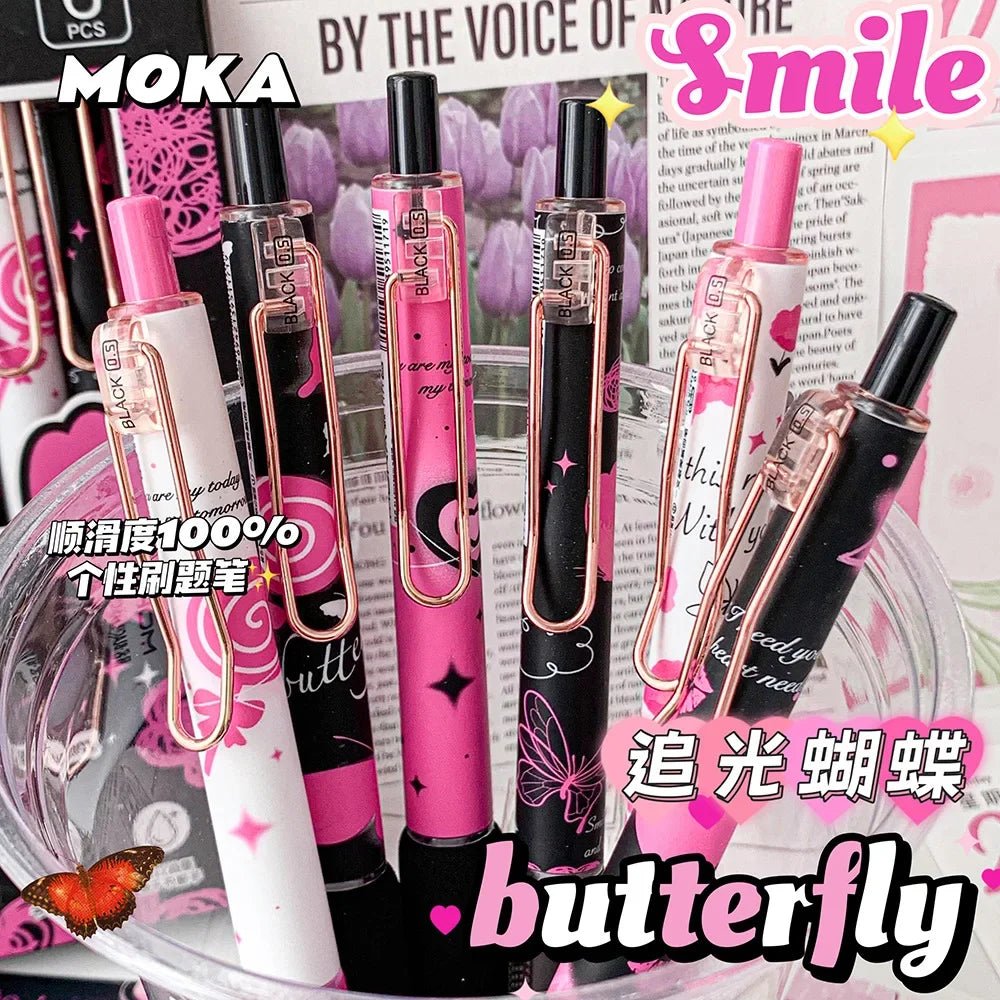 Y2K Butterfly Effect Gel Pens