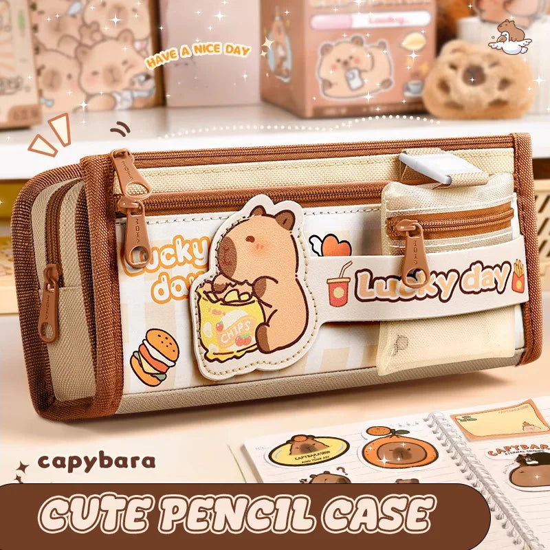 Lucky Day Capybara Pencil Pouch
