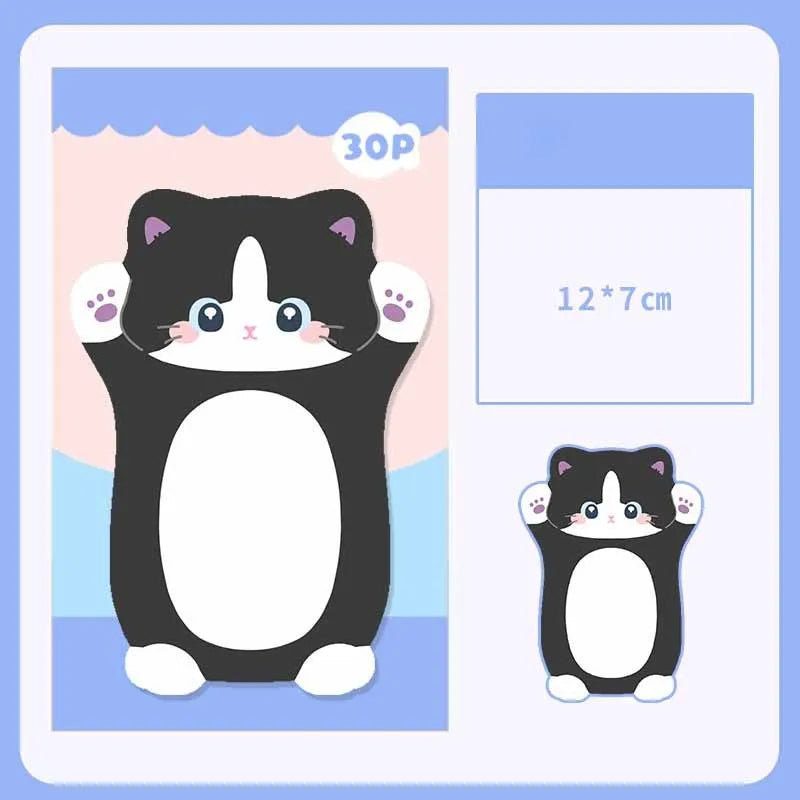 Paw-sitive Kitty Sticky Notes