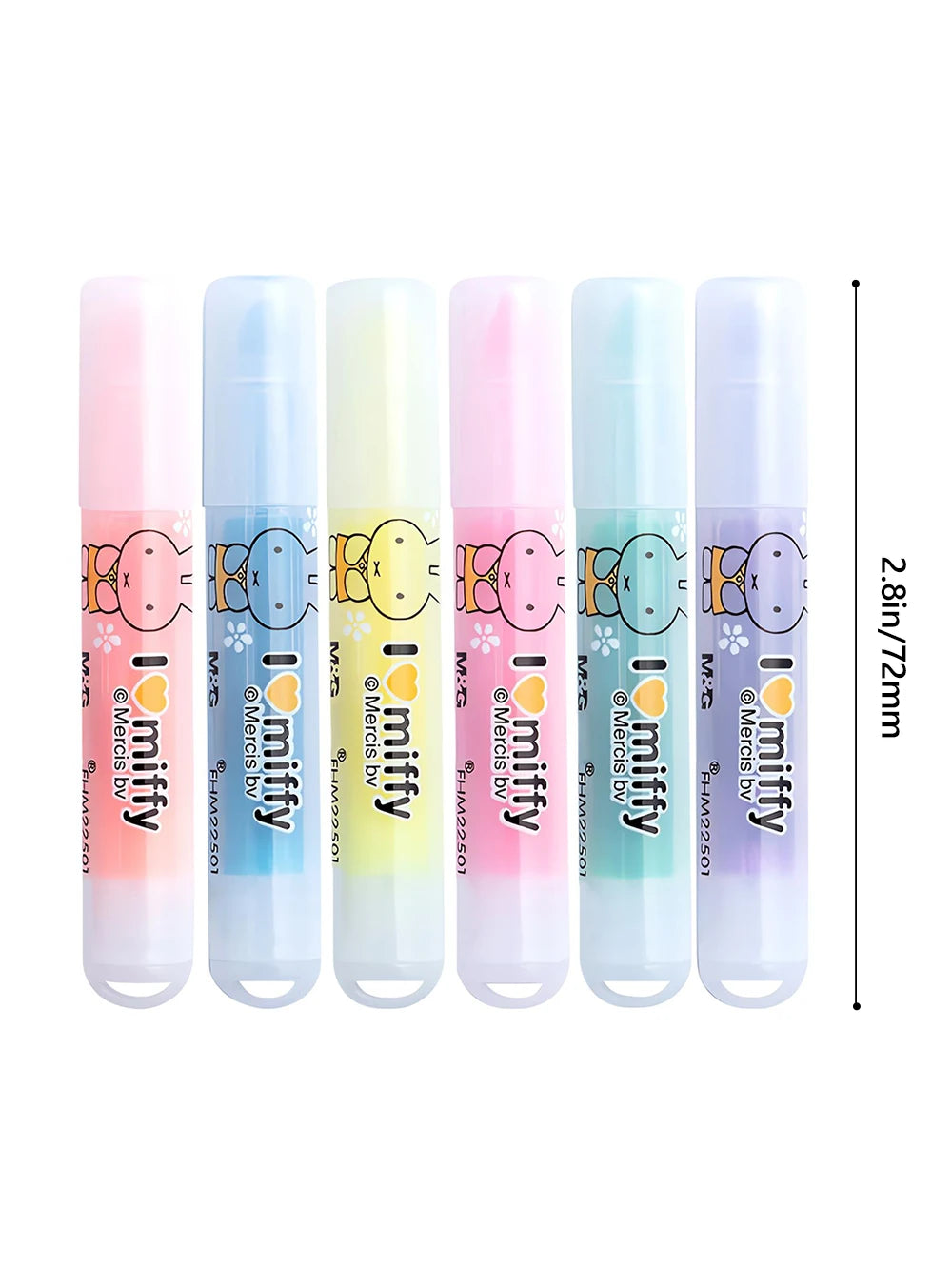 Mellow Mood Miffy Mini Highlighters