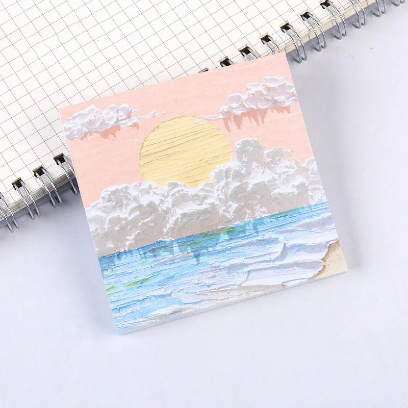 Pastella Landscape Painting Sticky Notes