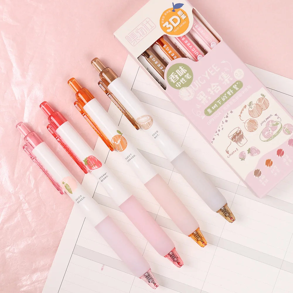 Pastel Punch Fruity Vibe Scented Gel Pens
