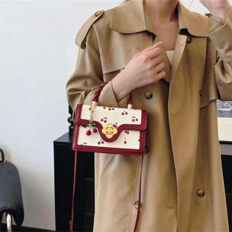 Cherry Bloom Mini Satchel