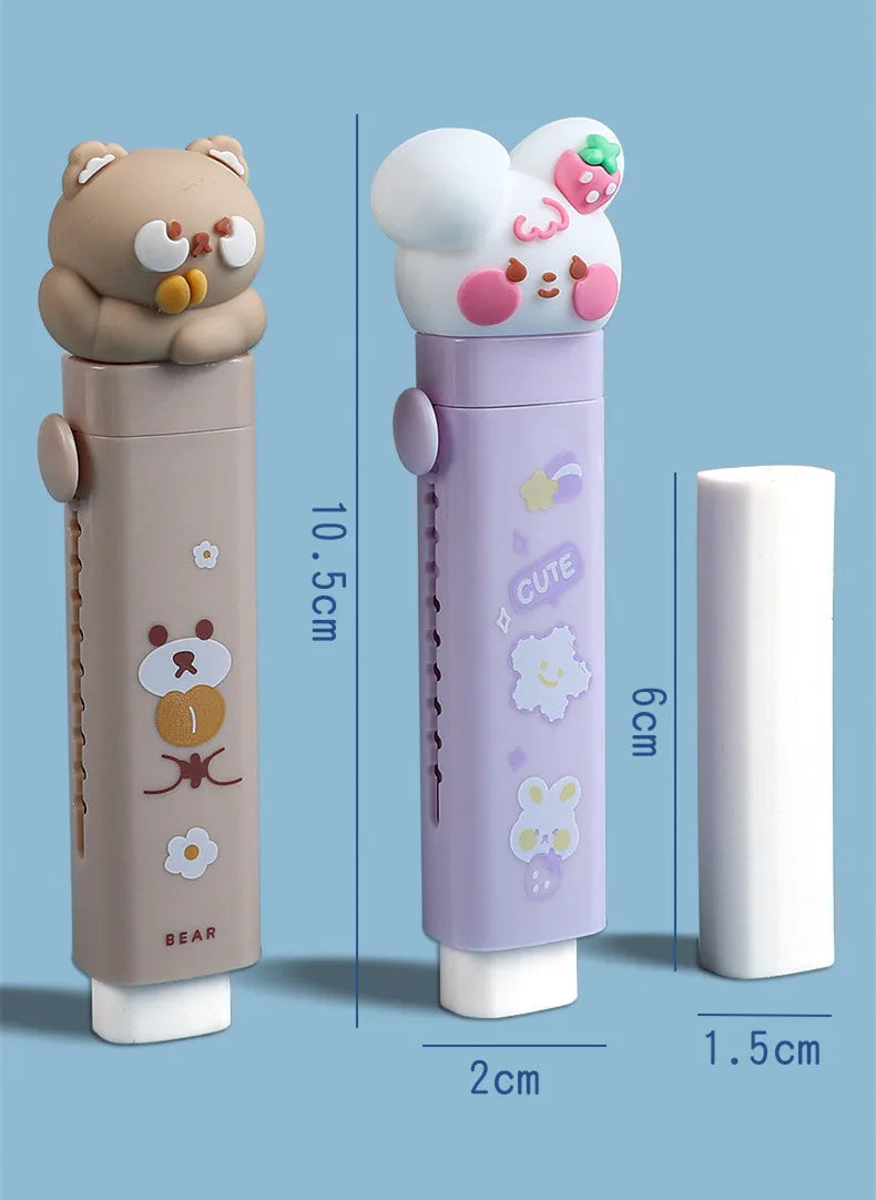 Paw-fect Push-Pull Pencil Eraser