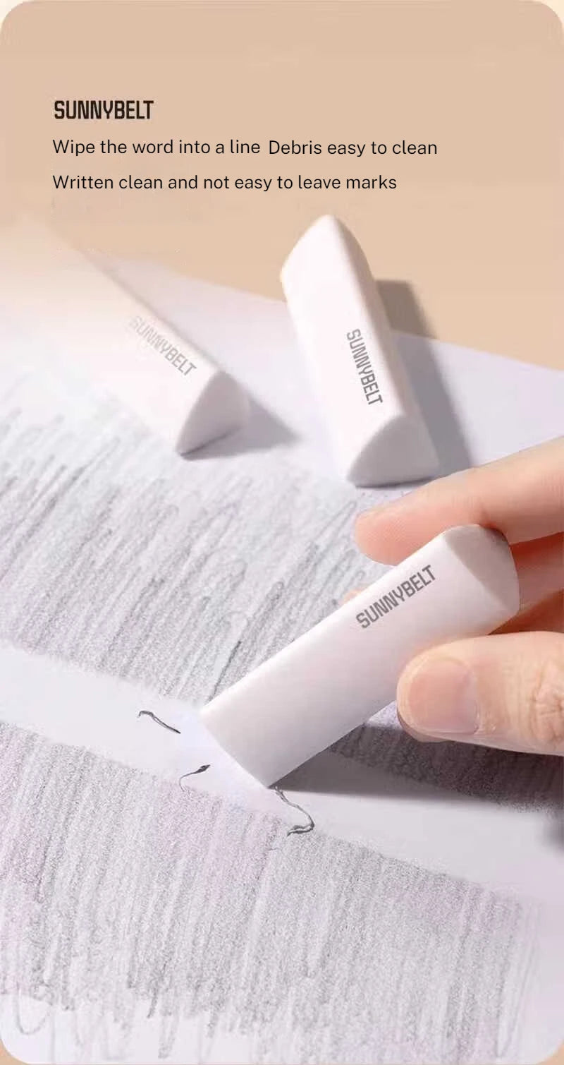 Triangle Trio Erasers