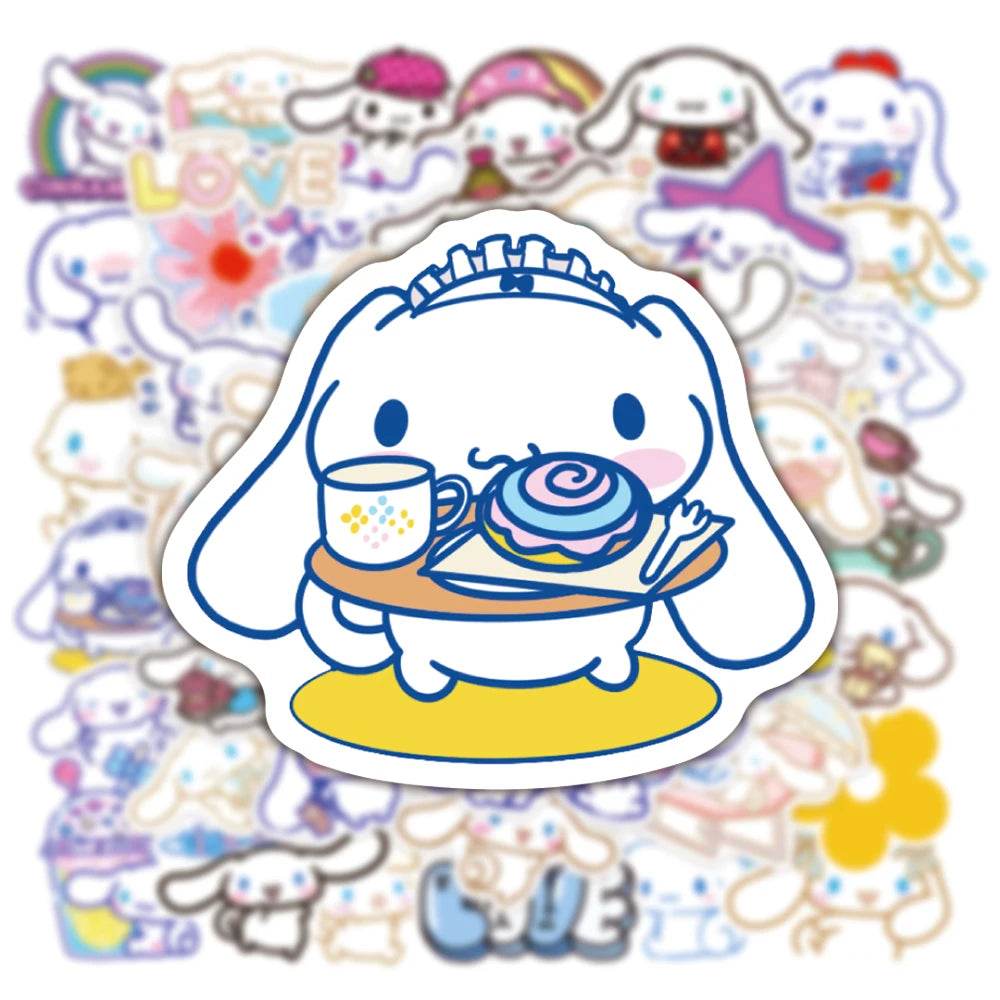 Sanrio Cinnamoroll Aesthetic Vinyl Stickers