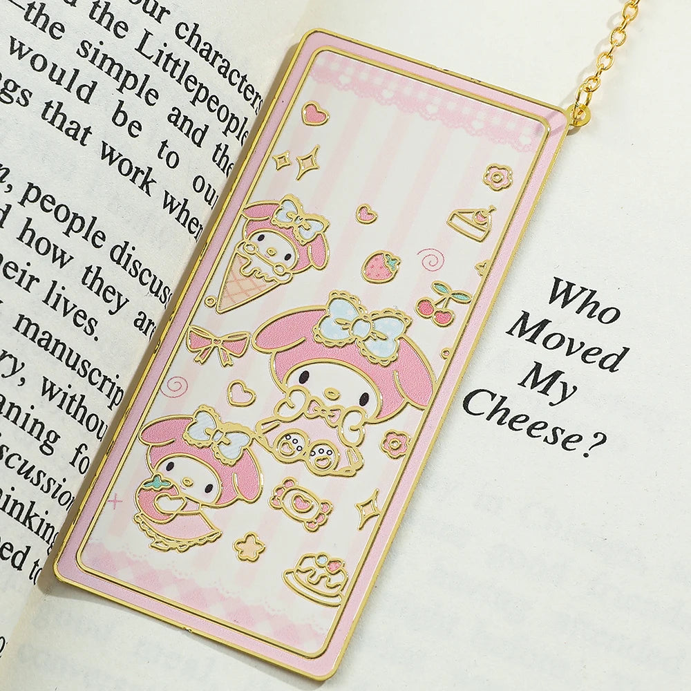 Sanrio Dreams Metal with Chain Bookmark