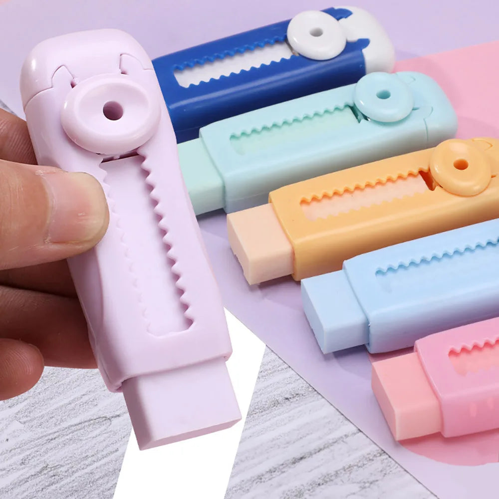 Pastel Pop Retractable Push-Pull Eraser
