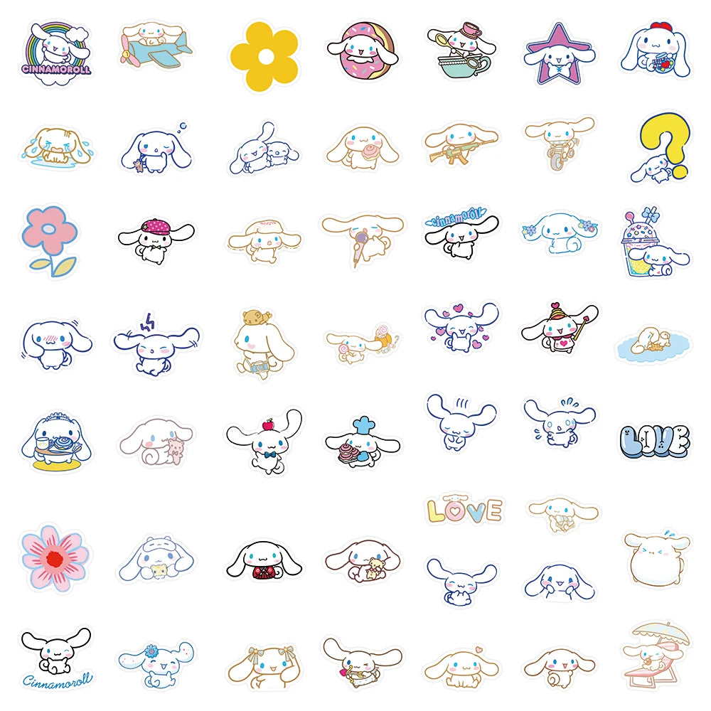 Sanrio Cinnamoroll Aesthetic Vinyl Stickers