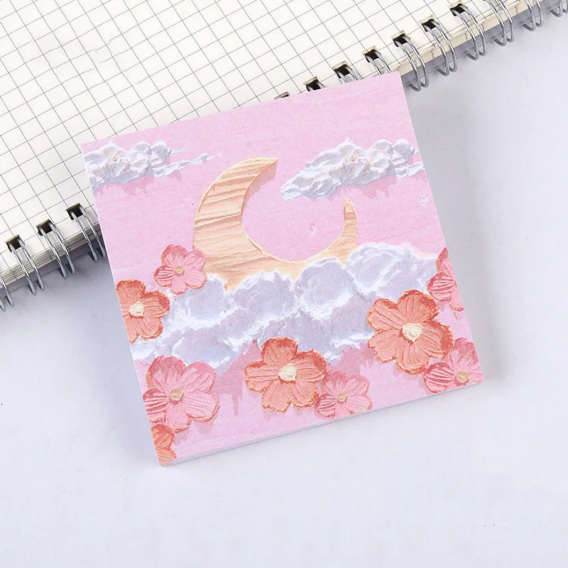 Pastella Landscape Painting Sticky Notes