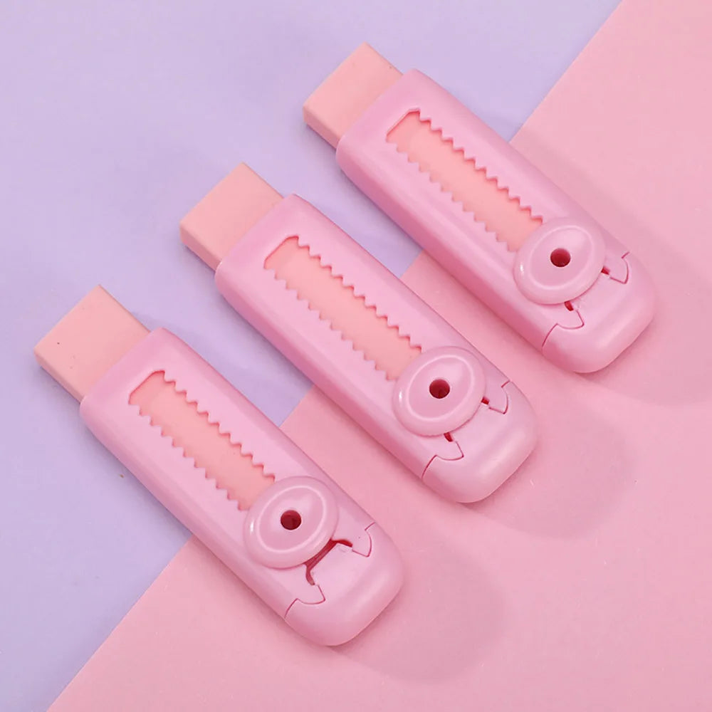 Pastel Pop Retractable Push-Pull Eraser