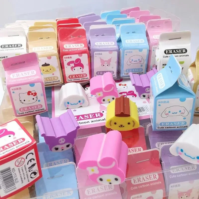 Sanrio Mini Milk Moo Erasers