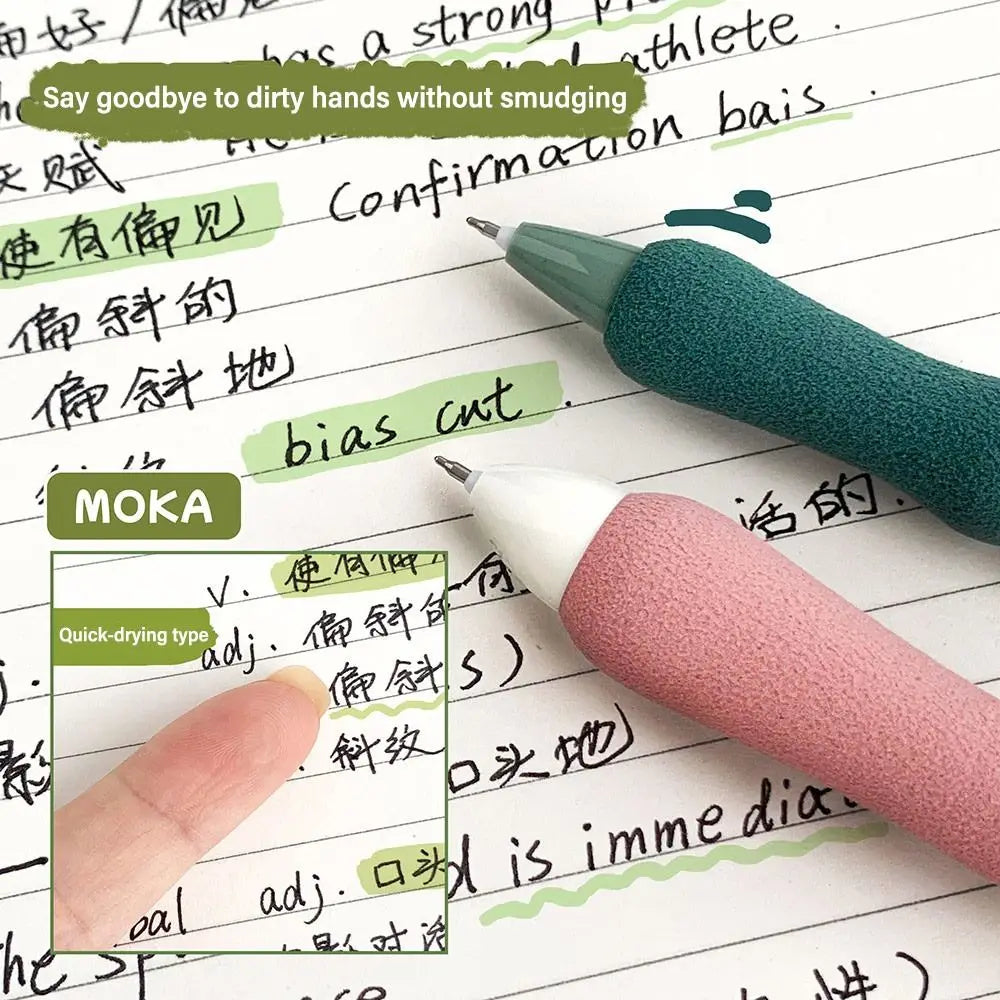 Cotton Candy Soft Grip Gel Pen Set