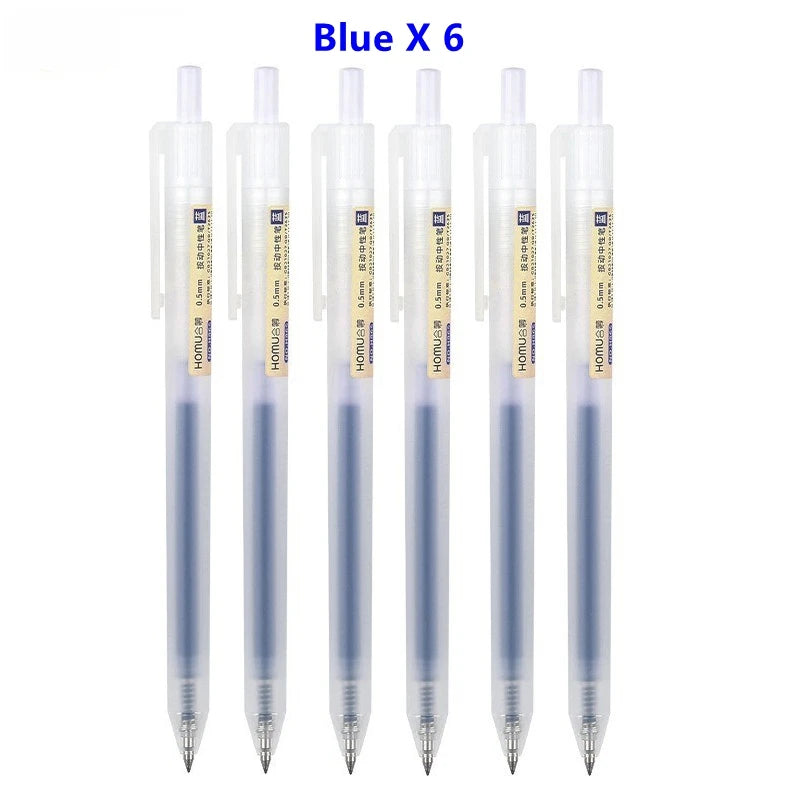 SoftFlow Retractable Gel Pen Set