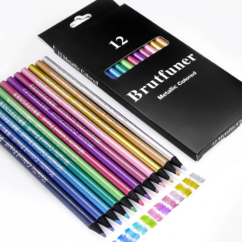 Shimmer Dreams Metallic Colored Pencils