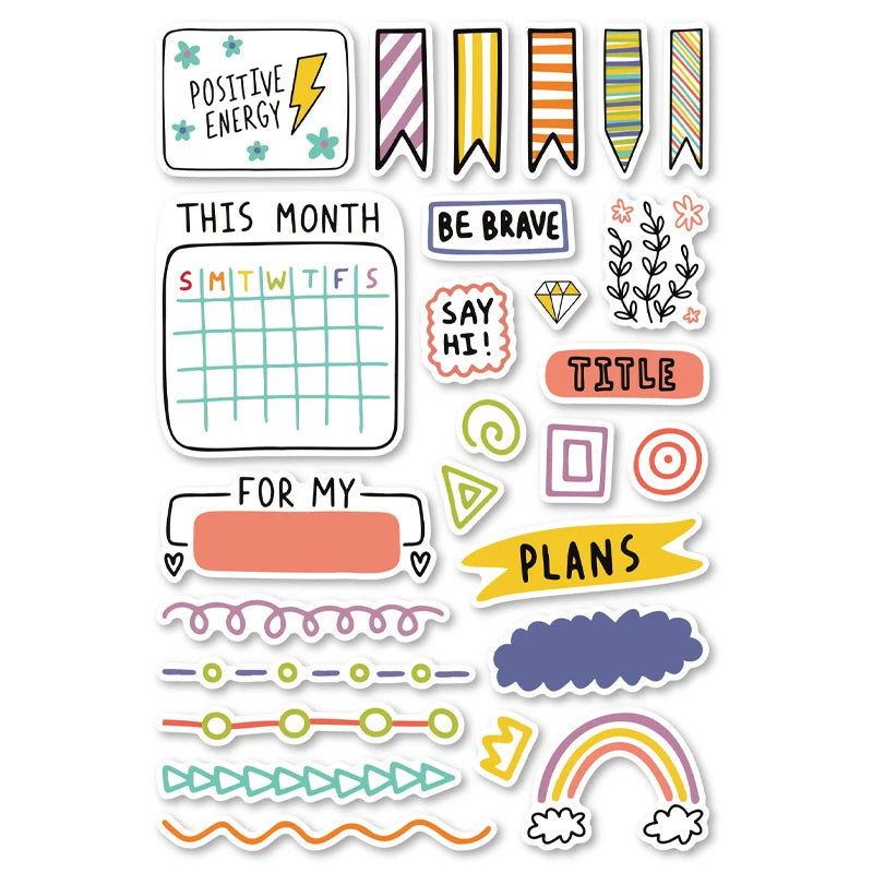 Happy Planner Vibes Stickers