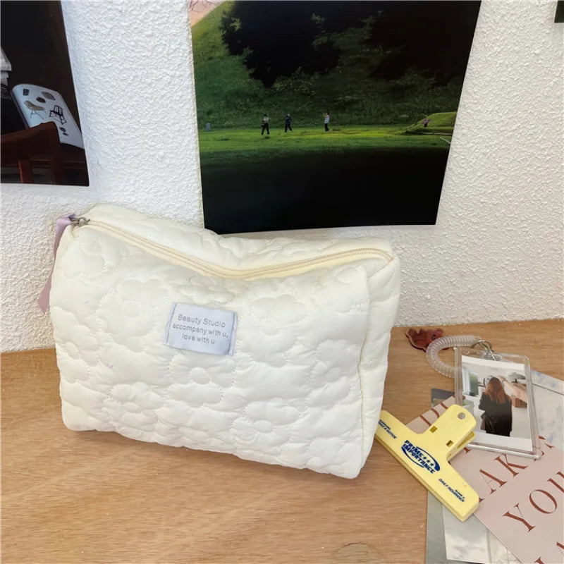 Puffy Dreams Floral Travel Toiletry Bag