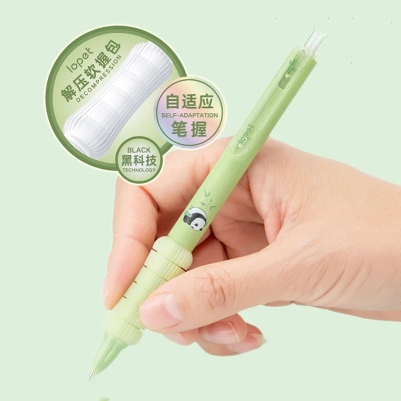 Panda Bamboo Mechanical Pencil Set