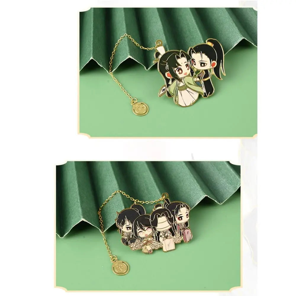 Grandmaster of Demonic Cultivation Chibi Charm Anime Bookmark