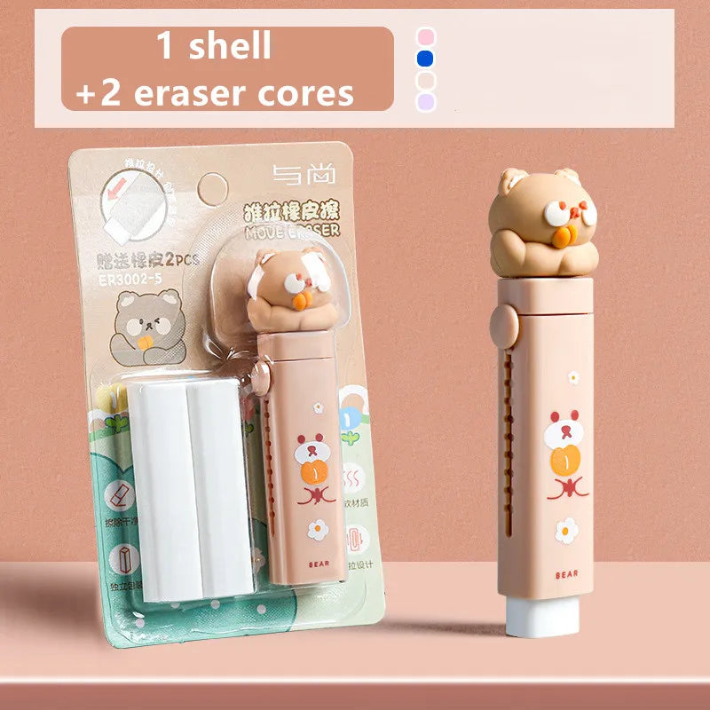 Paw-fect Push-Pull Pencil Eraser