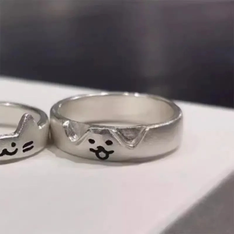 Puppy & Kitty Duo Rings