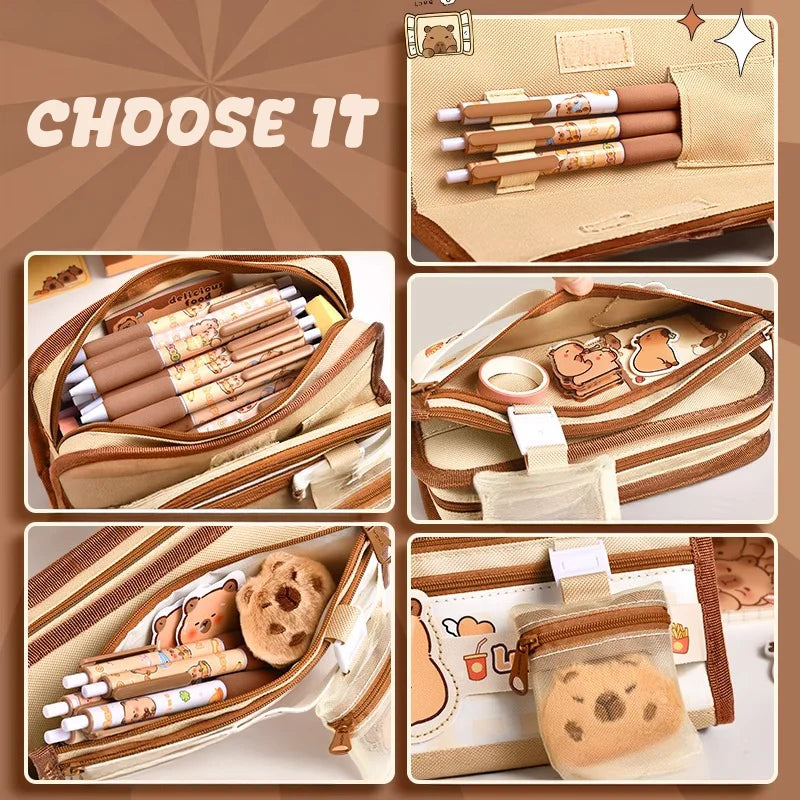 Lucky Day Capybara Pencil Pouch