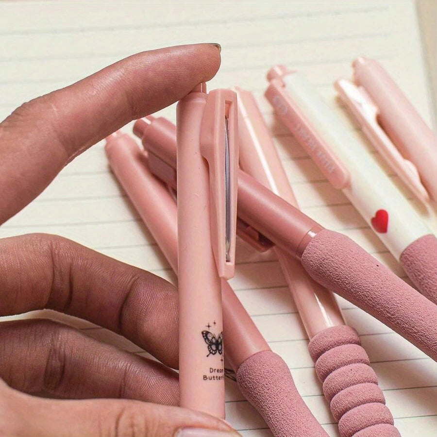 Moonlight & Heart Note Gel Pens