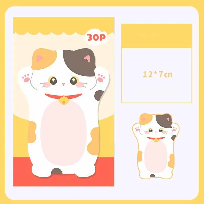 Paw-sitive Kitty Sticky Notes