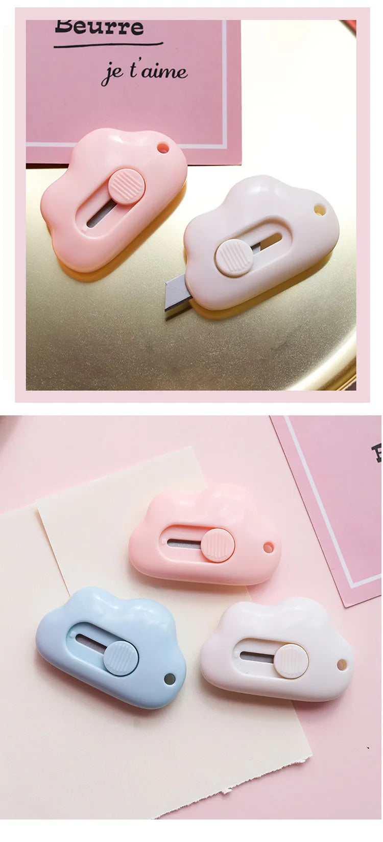 Mini Pocket Marshmallow Cloud Paper Cutter