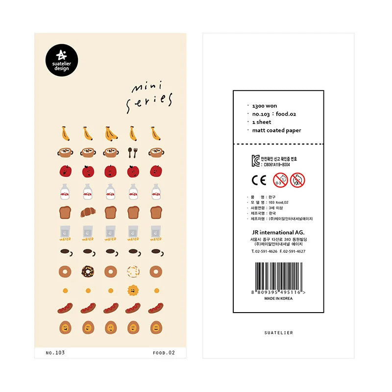 Suatelier Cottagecore Daily Life Stickers