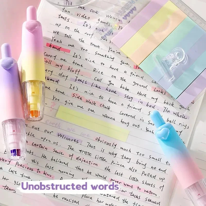 HeartPop Twin Tips Highlighters Set