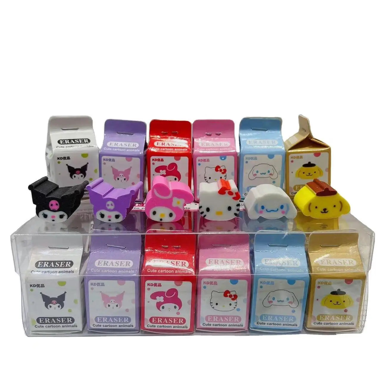 Sanrio Mini Milk Moo Erasers