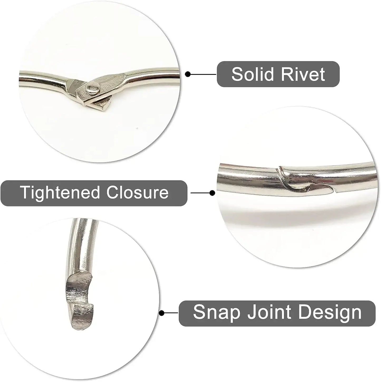 Click & Connect Loose-Leaf Binder Rings